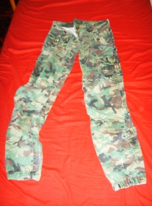 military jeans